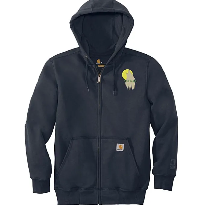 Carhartt Paxton Heavyweight Full-Zip Hoodie - Embroidered