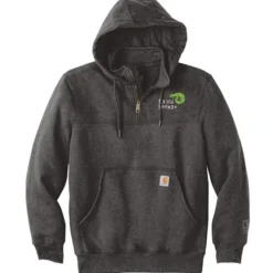 Carhartt Paxton Heavyweight 1/4-Zip Hoodie - Embroidered - 24 hr
