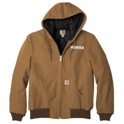 Carhartt Quilted Flannel Lined Duck Active Jacket