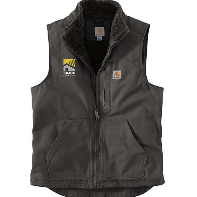 Carhartt Washed Duck Sherpa Lined Vest