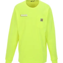Carhartt Workwear Long Sleeve Pocket T-Shirt - Embroidered