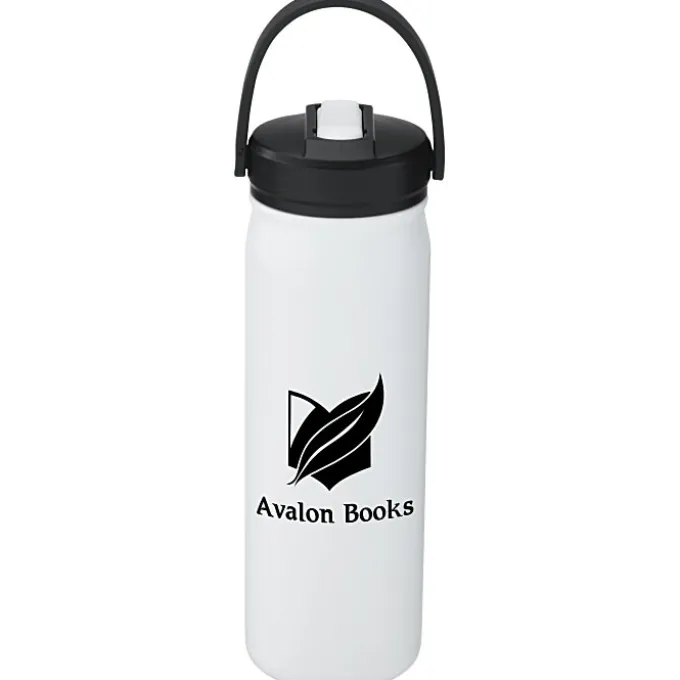 Carpo Vacuum Bottle with Flip Up Straw - 20 oz.