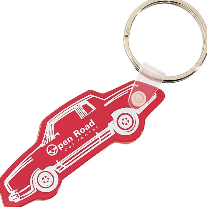Car Soft Keychain - Translucent