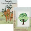 Cartoon Seed Packet - Carrot
