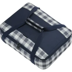 Casserole Keeper - Navy Plaid