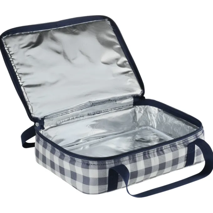 Casserole Keeper - Navy Plaid