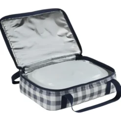 Casserole Keeper - Navy Plaid