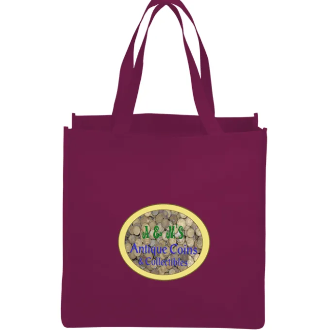 Celebration Shopping Tote Bag - 13 inches x 13 inches - Full Color