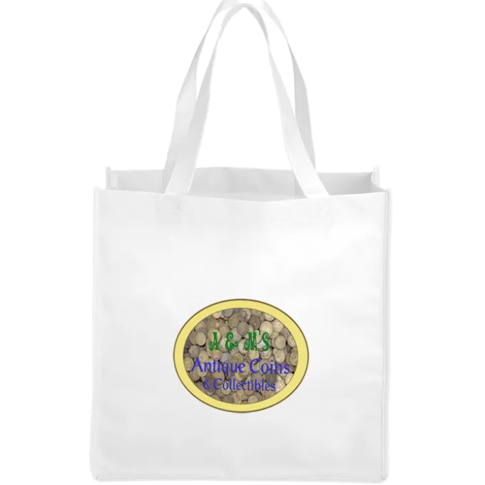 Celebration Shopping Tote Bag - 13 inches x 13 inches - Full Color