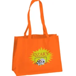 Celebration Shopping Tote - 12 inches x 16 inches - 28 inches Handles - Full Color