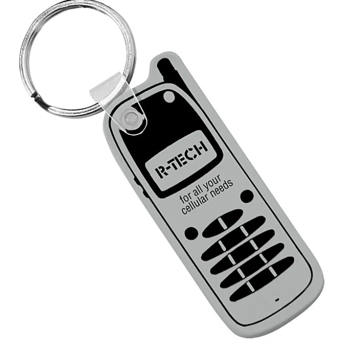 Cell Phone Soft Keychain - Opaque