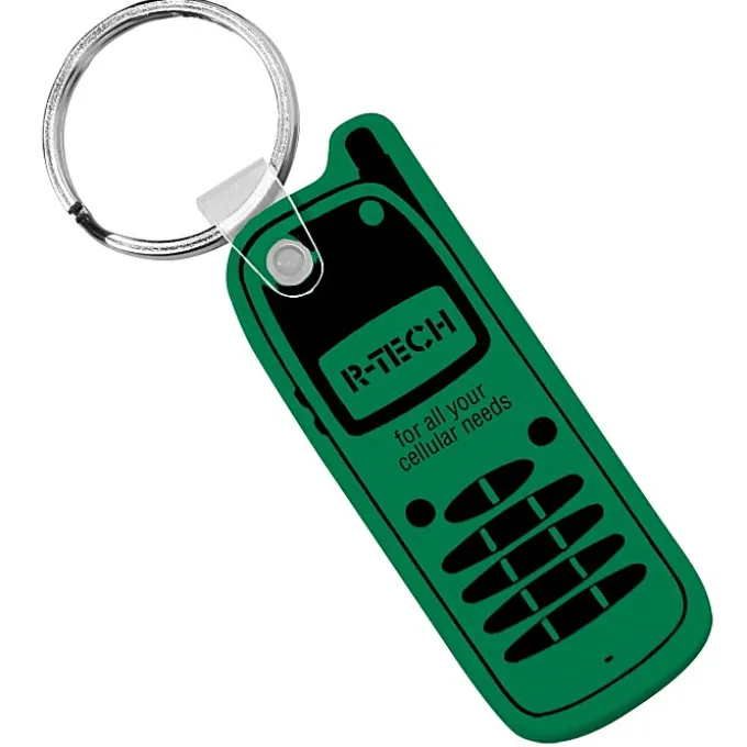 Cell Phone Soft Keychain - Opaque