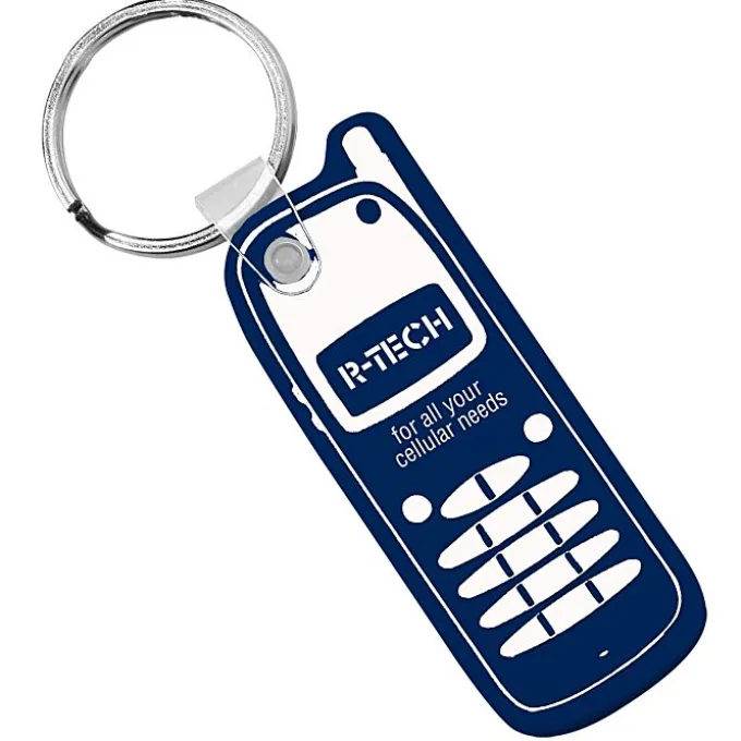 Cell Phone Soft Keychain - Opaque