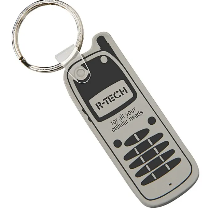 Cell Phone Soft Keychain - Opaque