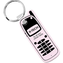 Cell Phone Soft Keychain - Opaque
