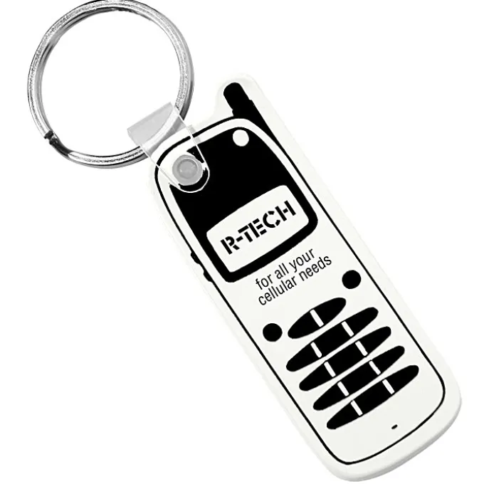 Cell Phone Soft Keychain - Opaque