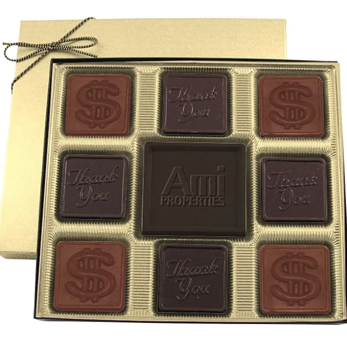 Centerpiece Chocolates - 6 oz. - Thank You & Dollar Sign