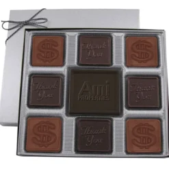 Centerpiece Chocolates - 6 oz. - Thank You & Dollar Sign