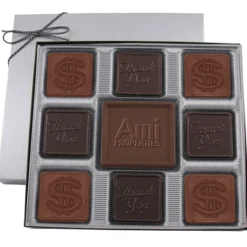 Centerpiece Chocolates - 6 oz. - Thank You & Dollar Sign