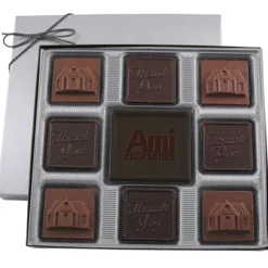 Centerpiece Chocolates - 6 oz. - Thank You & House
