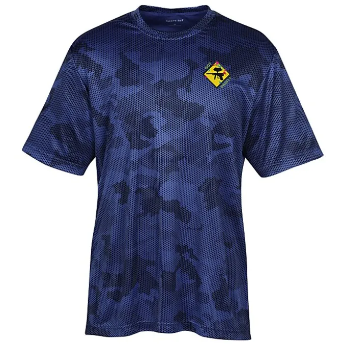 Challenger Camo Performance Tee - Men's - Embroidered