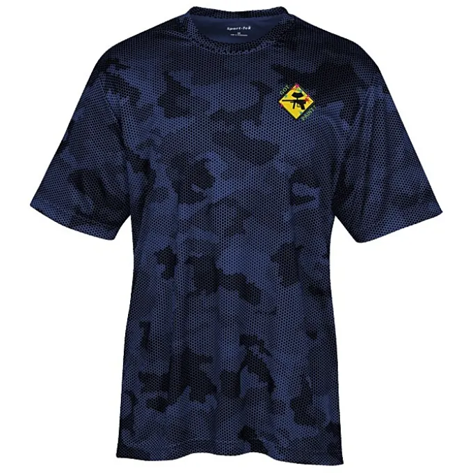 Challenger Camo Performance Tee - Men's - Embroidered
