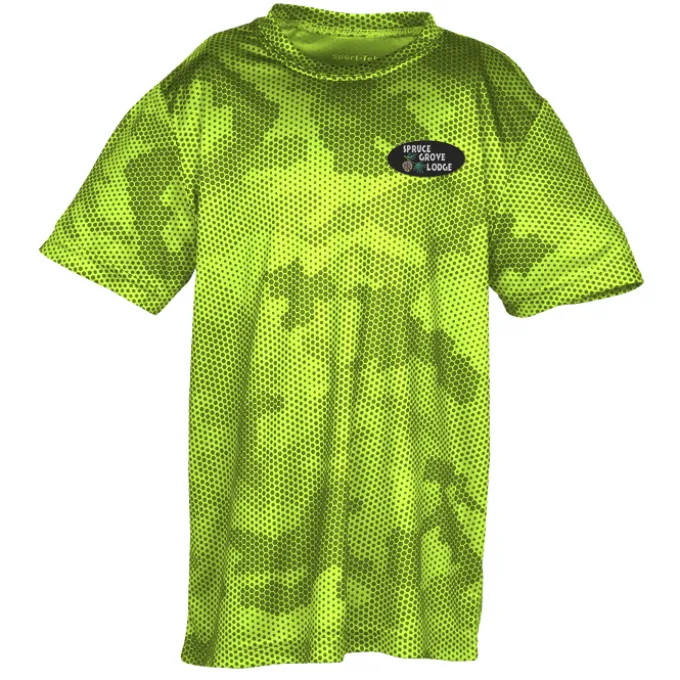 Challenger Camo Performance Tee - Youth - Embroidered