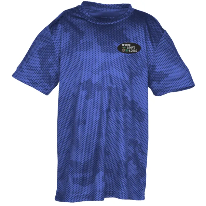 Challenger Camo Performance Tee - Youth - Embroidered