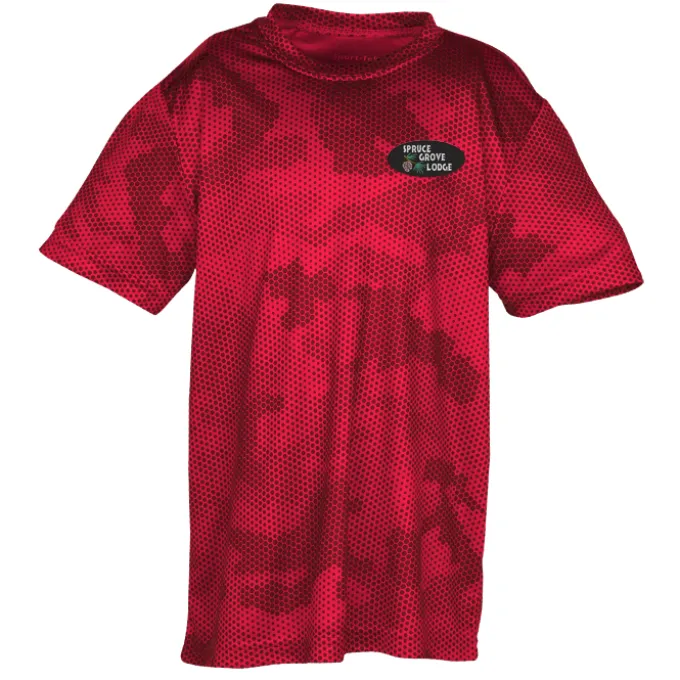 Challenger Camo Performance Tee - Youth - Embroidered