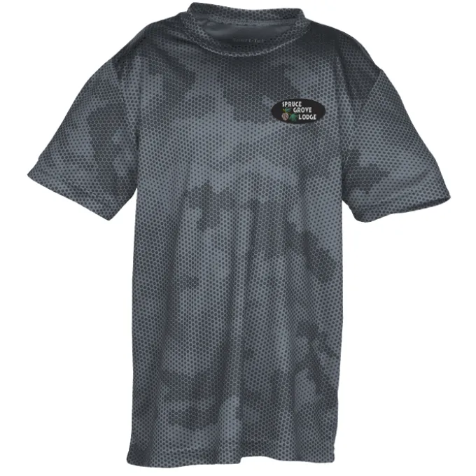 Challenger Camo Performance Tee - Youth - Embroidered