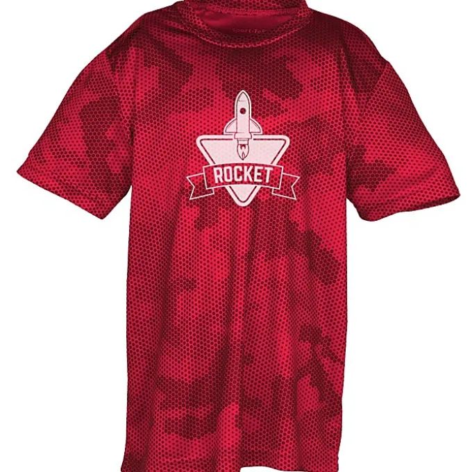 Challenger Camo Performance Tee - Youth - Screen