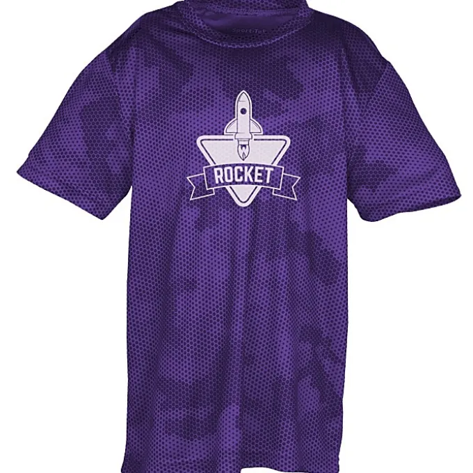 Challenger Camo Performance Tee - Youth - Screen
