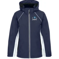 Chambly Colorblock Lightweight Hooded Jacket - Ladies' - 24 hr