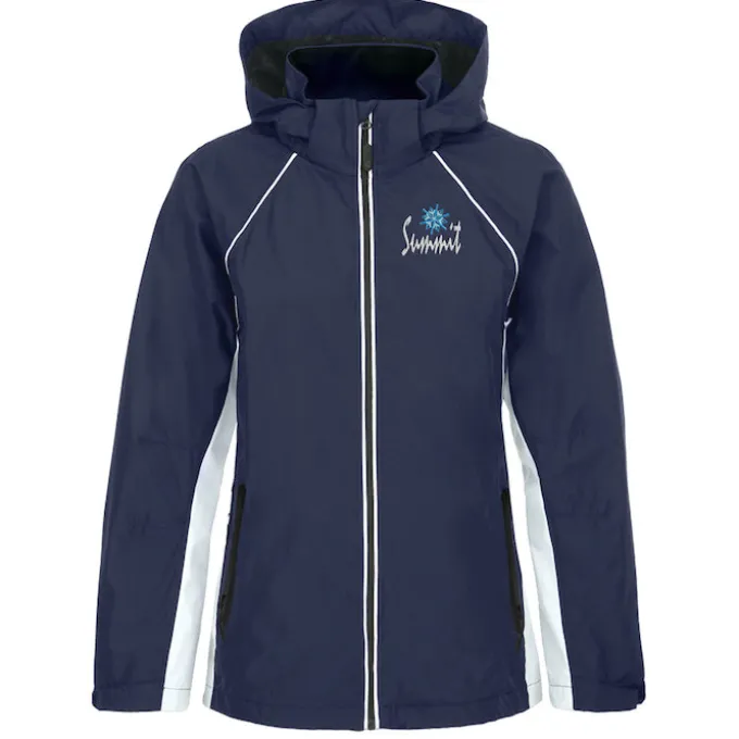 Chambly Colorblock Lightweight Hooded Jacket - Ladies' - 24 hr