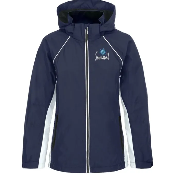 Chambly Colorblock Lightweight Hooded Jacket - Ladies' - 24 hr