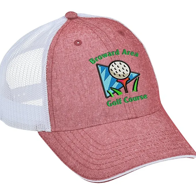 Chambray Trucker Cap