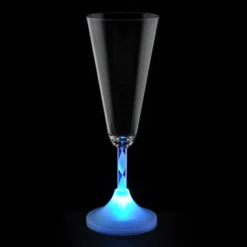 Champagne Glass with Light-Up Spiral Stem - 7 oz.