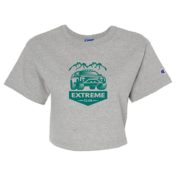 Champion Cropped Reverse Weave T-Shirt - Ladies'