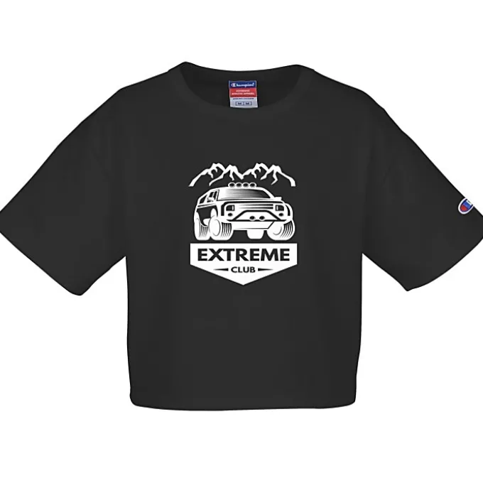 Champion Cropped Reverse Weave T-Shirt - Ladies'