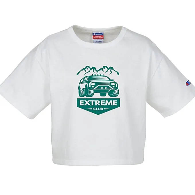 Champion Cropped Reverse Weave T-Shirt - Ladies'