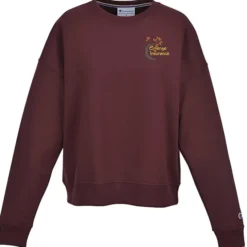 Champion Powerblend Crew Sweatshirt - Ladies' - Embroidered