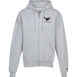 Champion Powerblend Full-Zip Hoodie - Screen