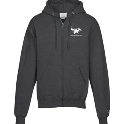 Champion Powerblend Full-Zip Hoodie - Screen