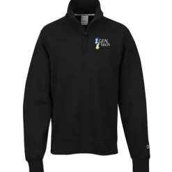 Champion PowerBlend 1/4-Zip Sweatshirt - Embroidered