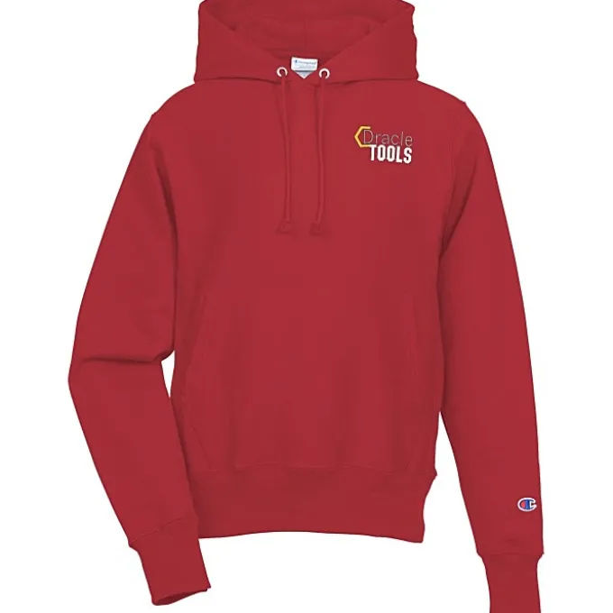 Champion Reverse Weave Hooded Sweatshirt - Embroidered