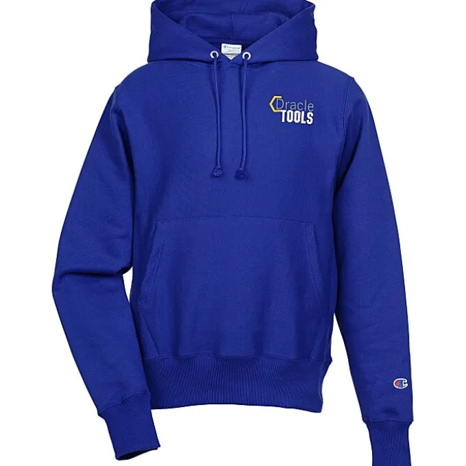 Champion Reverse Weave Hooded Sweatshirt - Embroidered