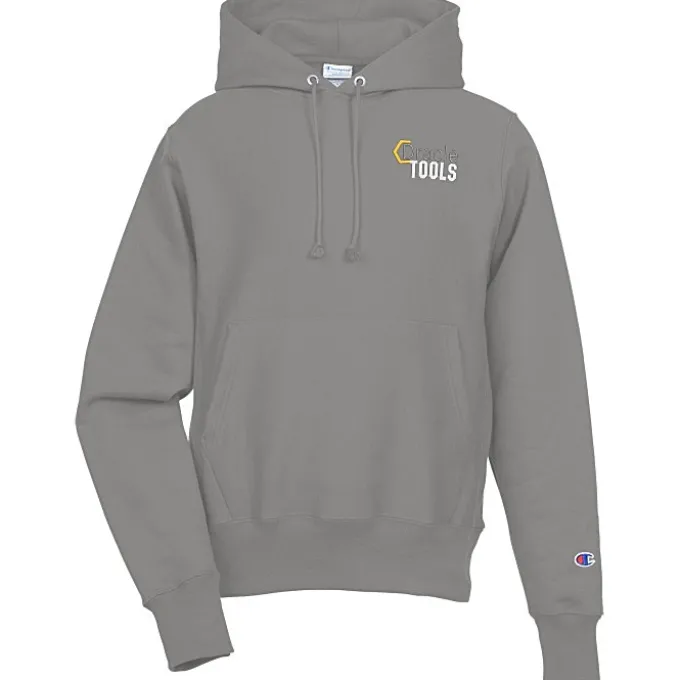Champion Reverse Weave Hooded Sweatshirt - Embroidered
