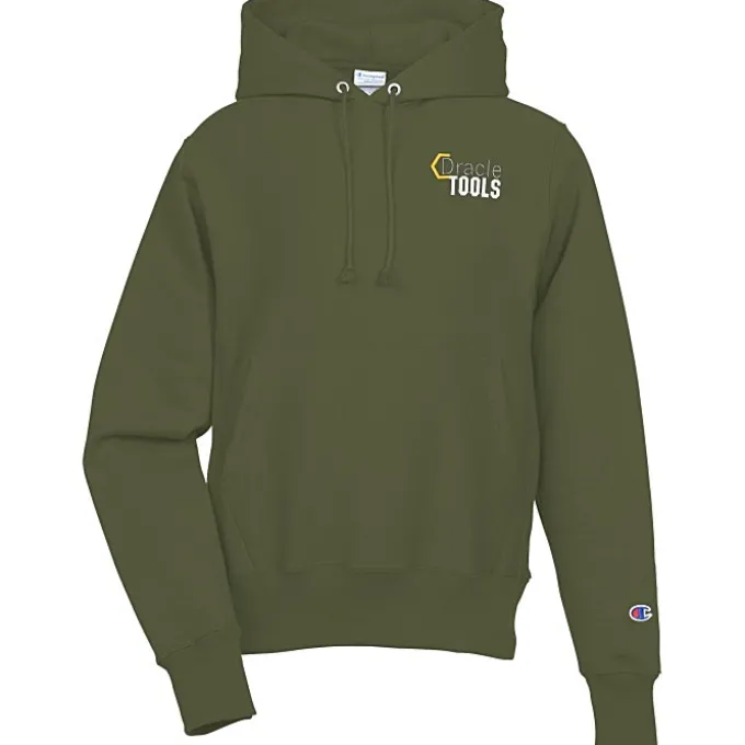 Champion Reverse Weave Hooded Sweatshirt - Embroidered