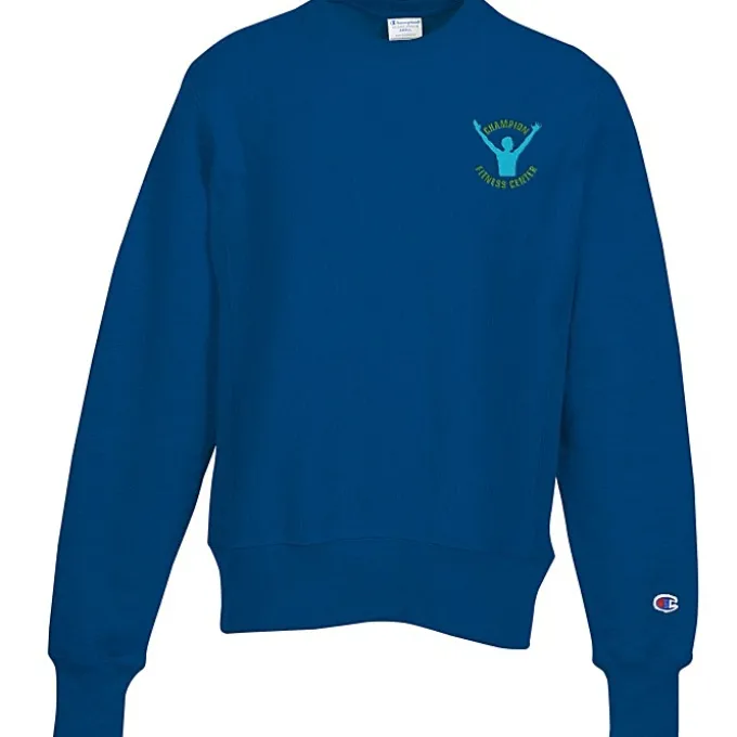 Champion Reverse Weave 12-oz Crew Sweatshirt - Embroidered