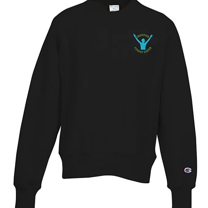 Champion Reverse Weave 12-oz Crew Sweatshirt - Embroidered